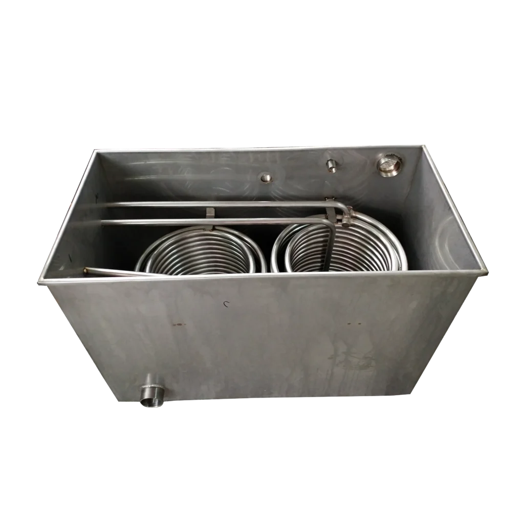 5HP+5HP Stainless Steel 304 material coil tube with water tank (2)