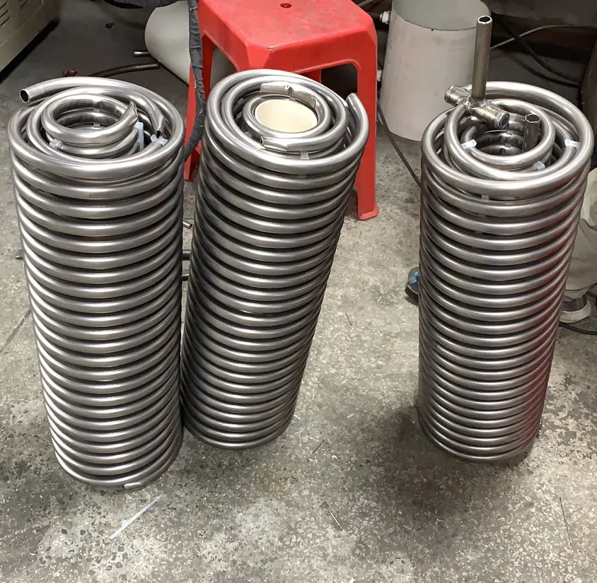 Titanium coils